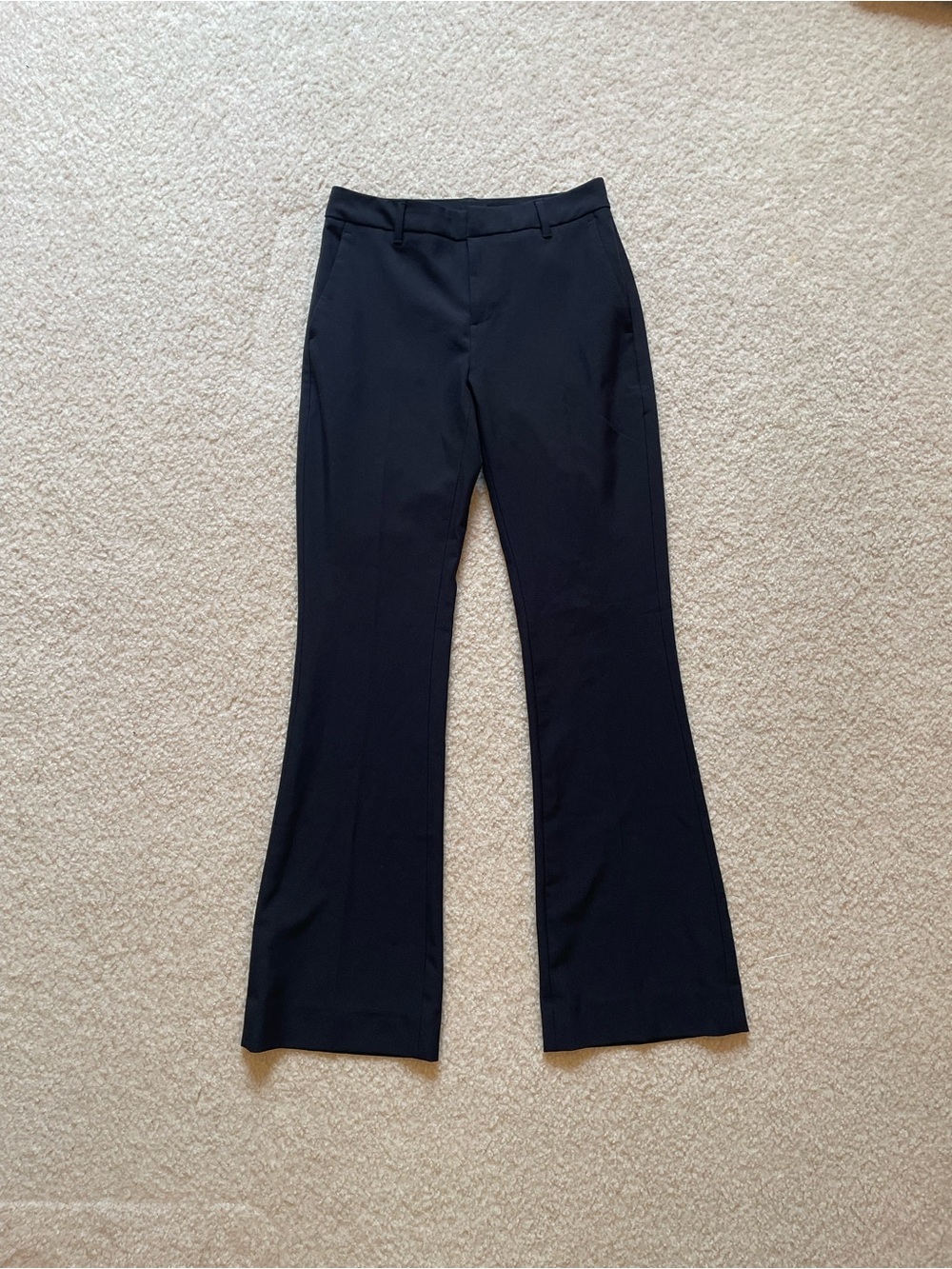 Banana Republic Black Boot-Cut Dress Pants
